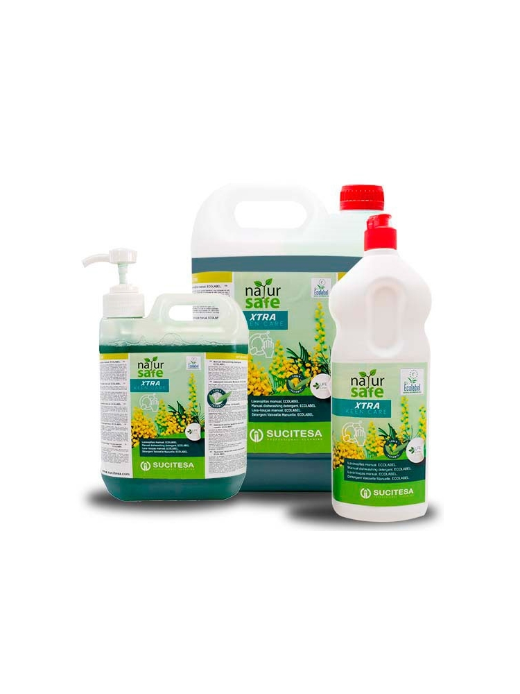 Hand dishwashing detergent NATURSAFE XTRA KEEN CARE (ecological)