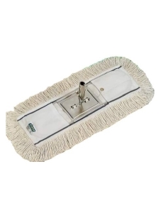 Cotton floor cleaning mop Cisne MAT with metal holder