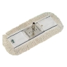 Cotton floor cleaning mop Cisne MAT with metal holder