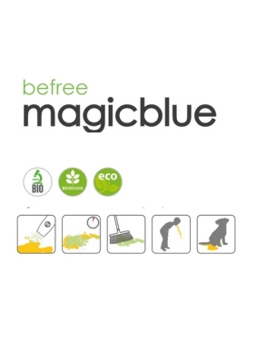 BEFREE HOME control and cleaning of aqueous spills MAGICBLUE, 400g