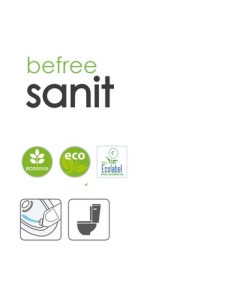 BEFREE HOME organic WC cleaner SANIT, 750ml