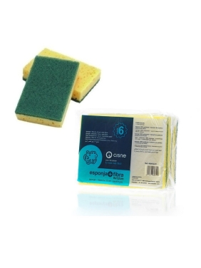 Strong green scouring pad...