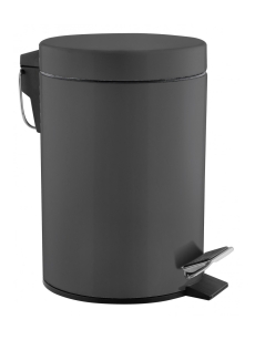 Pedal bin 5L Mediclinics, black (PP1305B)