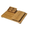 JVD Bamboo STYLUS welcome tray's sachet holder