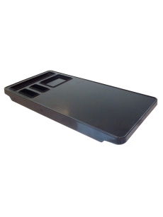 JVD Maestro Black welcome tray 27x397x200mm