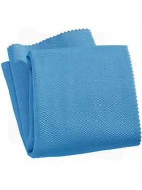 Microfiber cloth for polishing CISNE GLASS BLUE (12units)