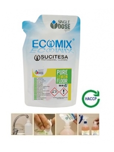 Lemon fragrance floor cleaner ECOMIX FLOOR LEMON MINI