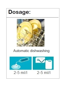 Dishwasher detergent for hard water AQUAGEN PLUS 45, 10L