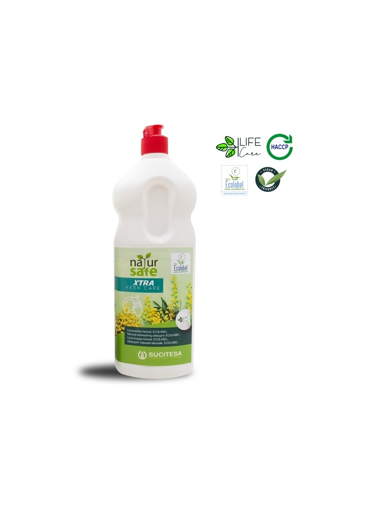 Hand dishwashing detergent NATURSAFE XTRA KEEN CARE (ecological)