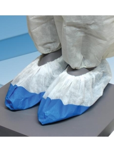 Disposable shoe cover SANTEX DELUXE CPE/PP (50units)