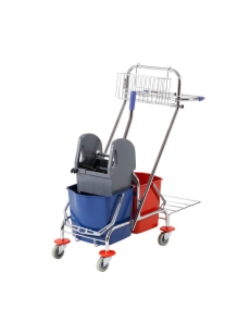 Universalus valytojos vežimėlis MULTI TROLLEY 2x17L