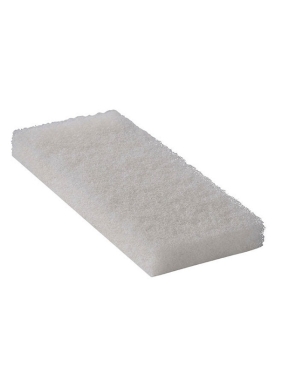 Fibre pad for cleaning and polishing WHITE