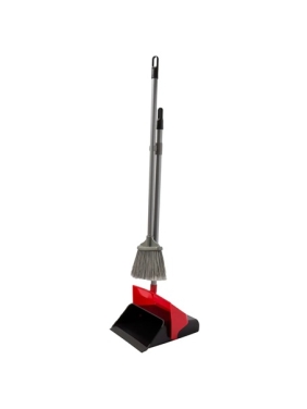 Dustpan wit lid and brush